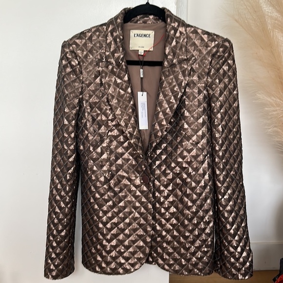 L’AGENCE sequin blazer - Picture 7 of 10